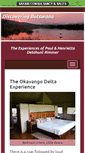 Mobile Screenshot of discoveringbotswana.com
